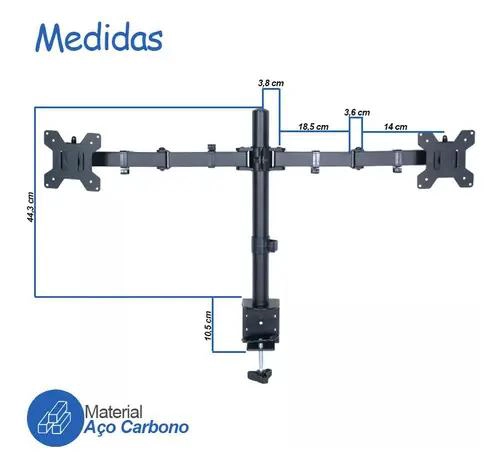 SOPORTE MULTIARTICULADO AJUSTABLE PARA MONITOR Y TELE - 3