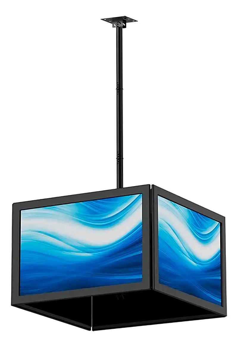 SOPORTE DE TECHO PARA 4 TELEVISORES 32-70 PULGADAS - 5