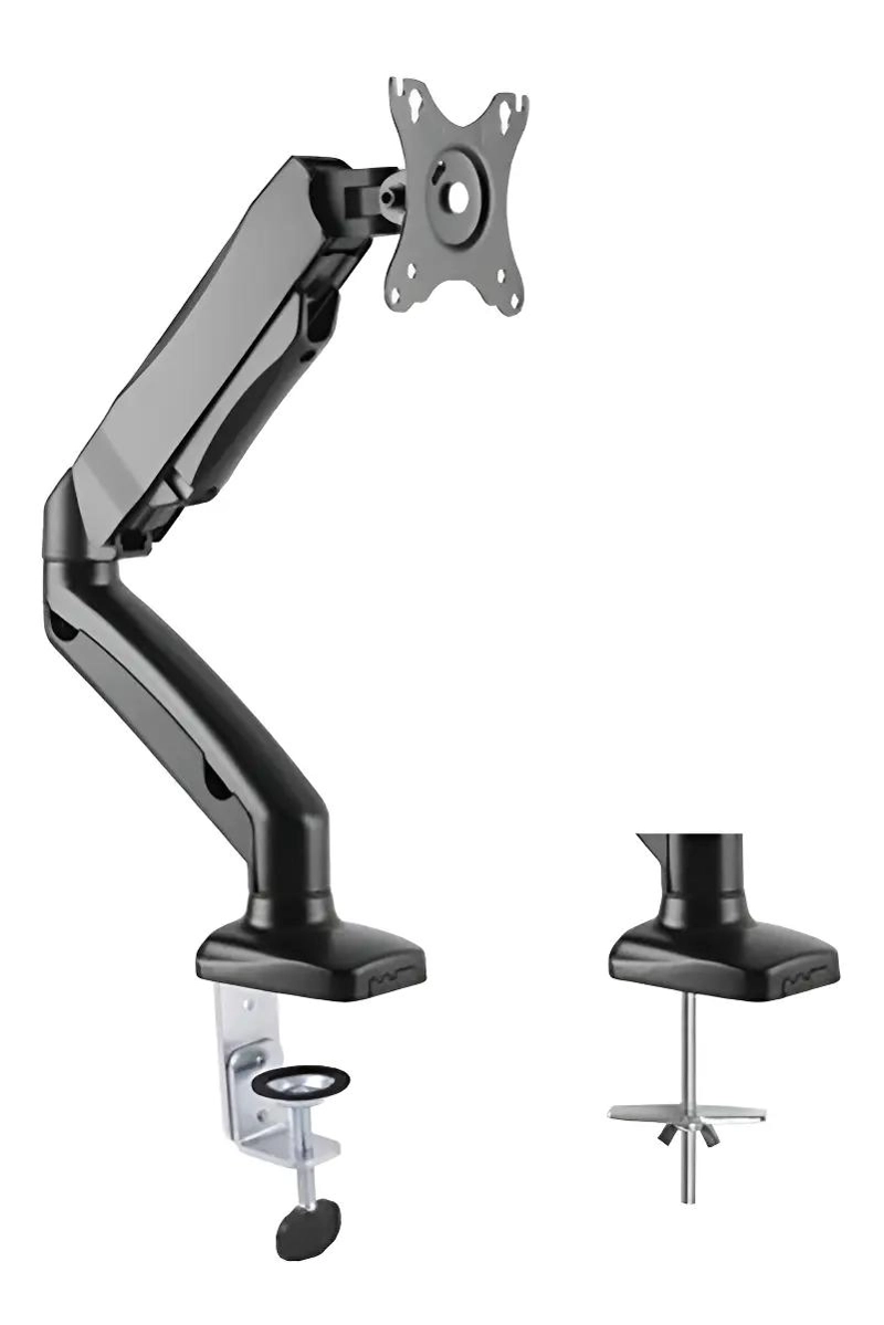 GENÉRICO SOPORTE DE BRAZO NEUMATICO PARA MONITOR 13-27 PULGADAS