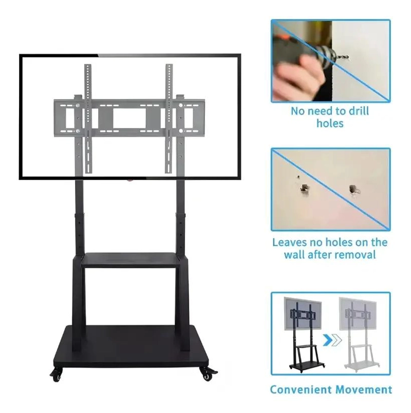 GENÉRICO SOPORTE MOVIL PARA TV DE 32 A 70 PULGADAS CON RUEDAS