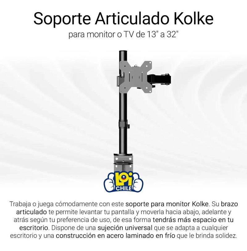 SOPORTE ARTICULADO PARA MONITOR Y TV 13 A 32 PULGADAS - 2