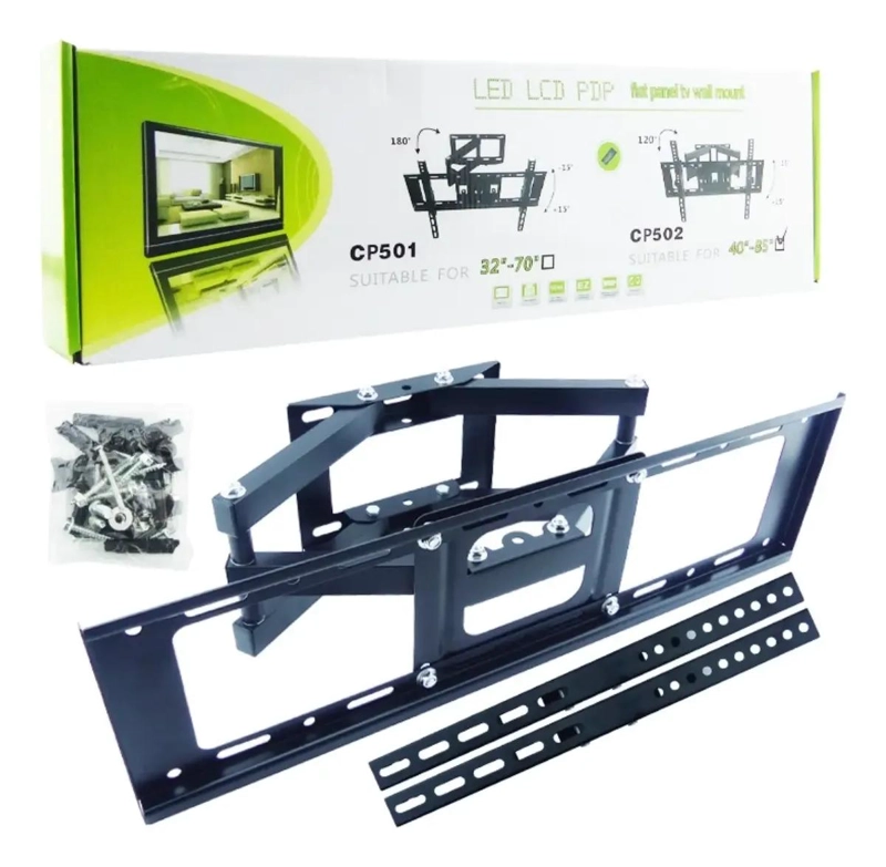 SOPORTE TV 40-80' DOBLE BRAZO HASTA 50 KG - 4