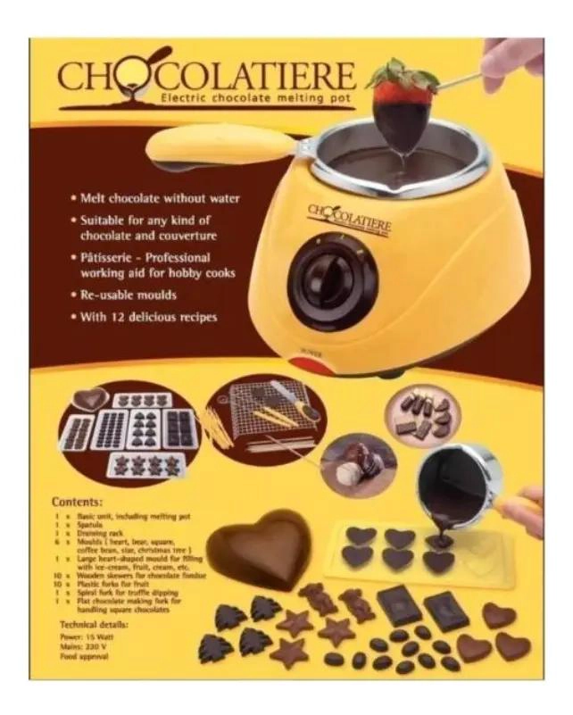 PACK 2 FONDUE DE CHOCOLATE ELE CTRICO - 3