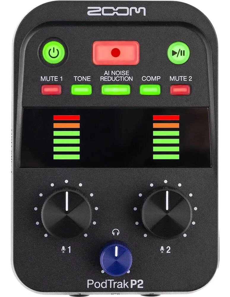 GRABADORA DUAL USB PARA PODCAST CON CONTROL DE AUDIO - 2