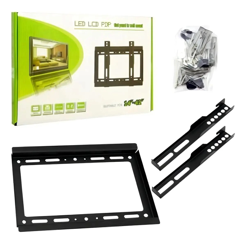 SOPORTE FIJO PARA TV DE 14 A 42 PULGADAS NEGRO - 2
