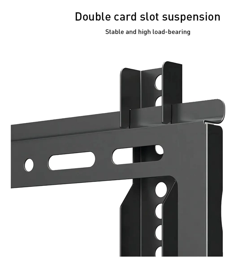 SOPORTE FIJO PARA TV DE 14 A 42 PULGADAS NEGRO - 5