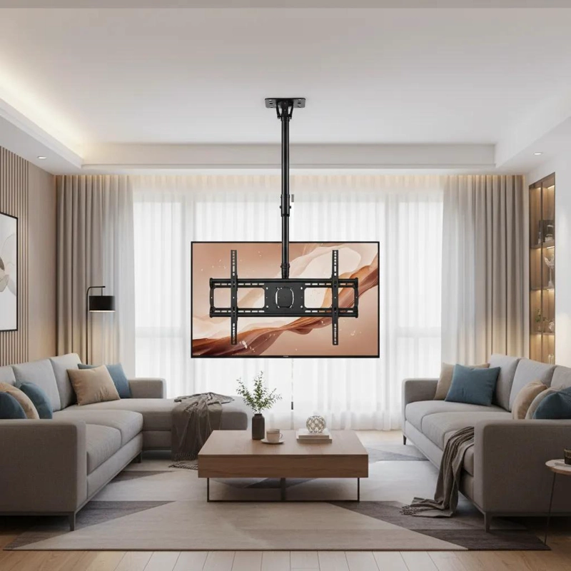 SOPORTE AJUSTABLE PARA TV DE 36 A 75 PULGADAS NEGRO - 3