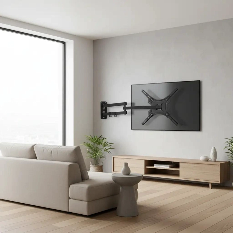SOPORTE DE TV CON BRAZO DE ACERO PARA PANTALLAS 26 A 65' - 2