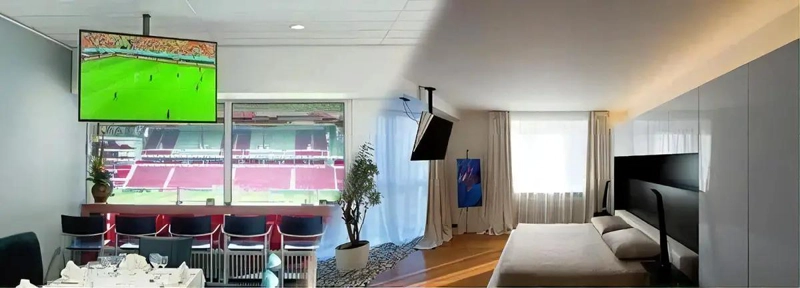 SOPORTE DE TECHO PARA TV 32 A 75 PULGADAS CON INCLINACION - 5