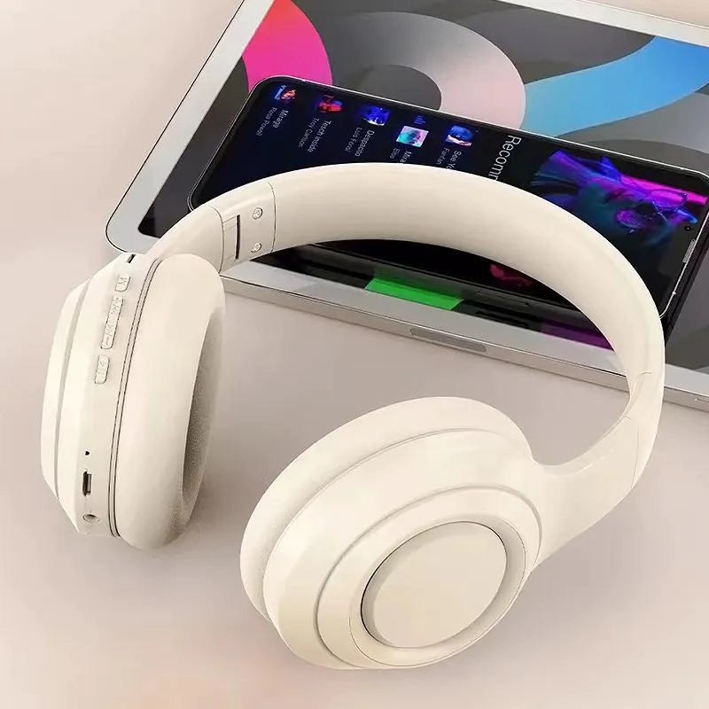 AUDIFONOS BLUETOOTH OVER EAR CON MICROFONO Y MANOS LIBRES - 1