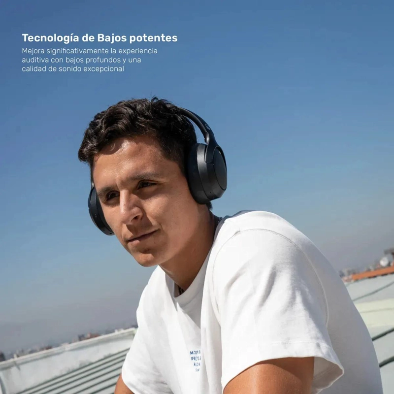 AUDIFONOS BLUETOOTH OVER EAR CON MICROFONO Y MANOS LIBRES - 2