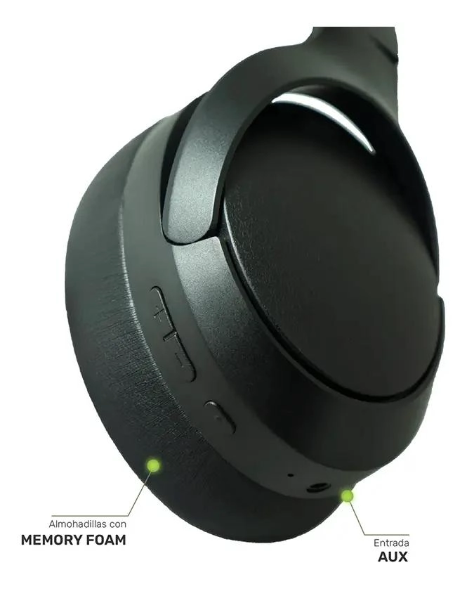 AUDIFONOS BLUETOOTH OVER EAR CON MICROFONO Y MANOS LIBRES - 4