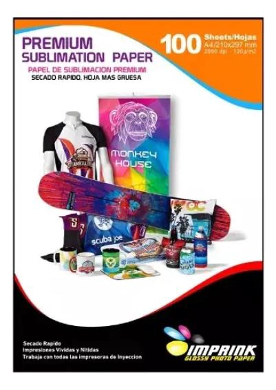 PAPEL PARA SUBLIMACION A3 120G 100 HOJAS - 1
