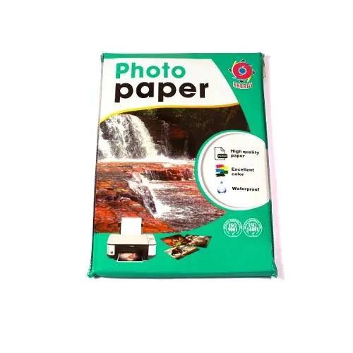 PAPEL FOTOGRAFICO GLOSSY A4 200 G/M² 100 HOJAS - 1
