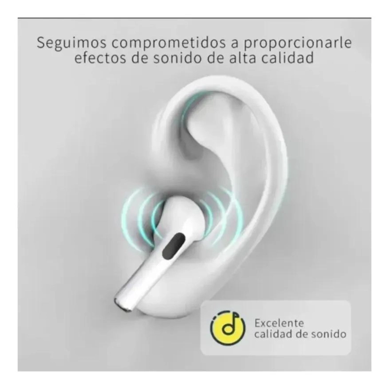 AUDIFONOS BLUETOOTH UNIVERSALES BLANCO - 4