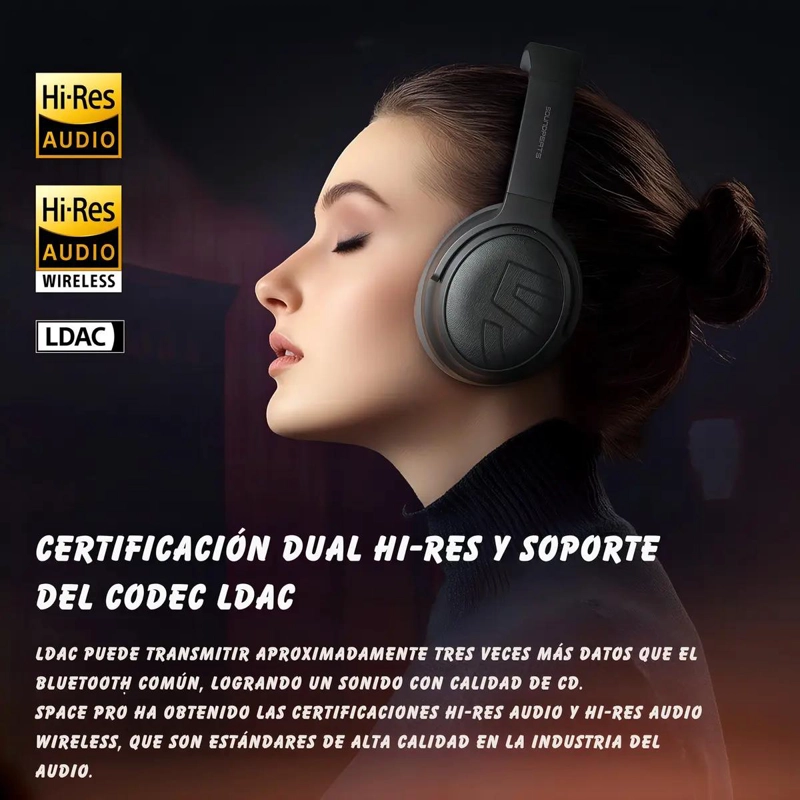 AUDIFONOS INALAMBRICOS CON CANCELACION ACTIVA DE RUIDO - 4