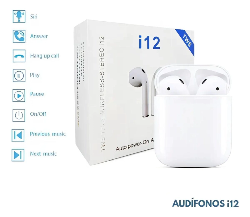 AUDIFONOS IN-EAR TWS BLUETOOTH 5.0 MANOS LIBRES - 3