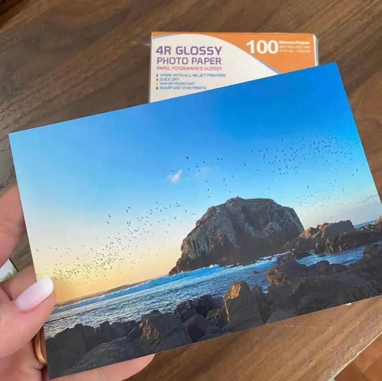 PAPEL FOTOGRAFICO GLOSSY 10X15 CM 230 G/M² 500 HOJAS - 3