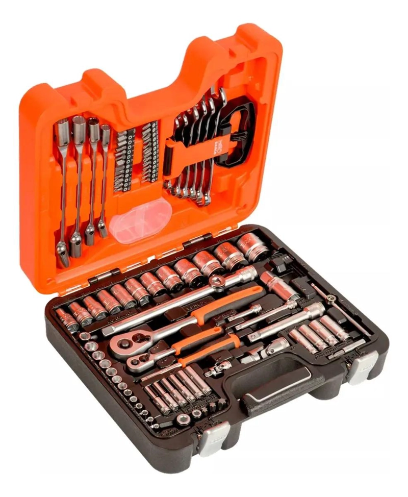 JUEGO DE TUBOS, LLAVES Y ACCESORIOS 91 PIEZAS 1/4'' Y 1/2 - 3