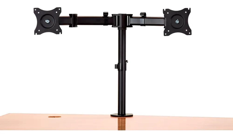 SOPORTE ARTICULADO DE ACERO PARA DOS MONITORES 17 A 32' - 2