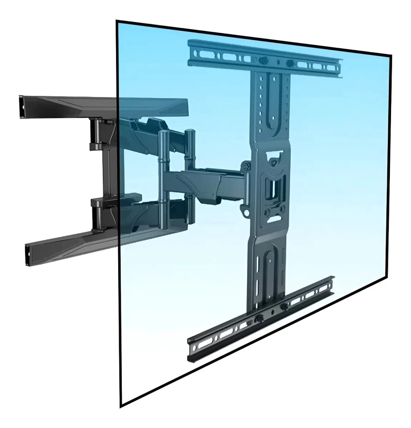 SOPORTE PARA TV DE 55 A 75 PULGADAS COLOR NEGRO - 1