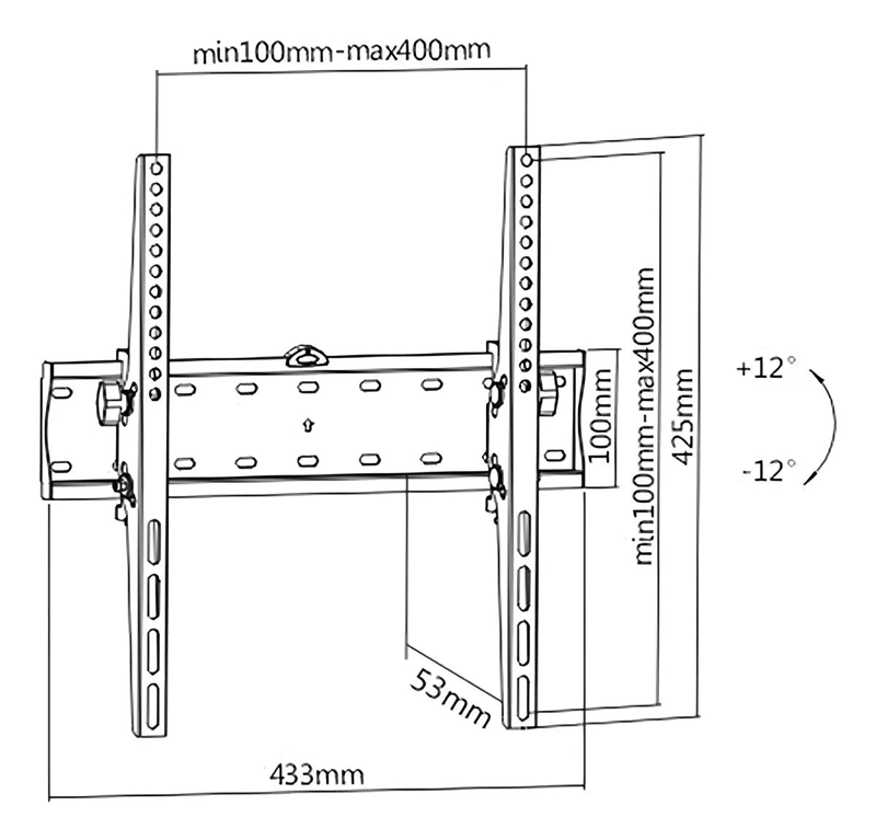 SOPORTE NEGRO PARA DISPOSITIVOS ROHE STORE RH9797 - 3