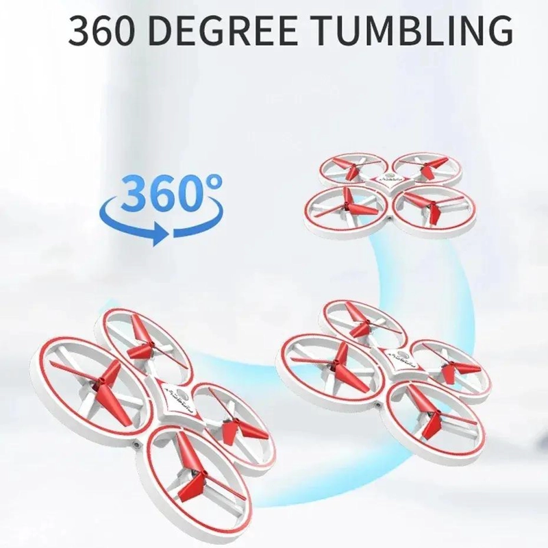 DRONE DE ILUMINACION CON CONTROL INTELIGENTE Y RELOJ - 4