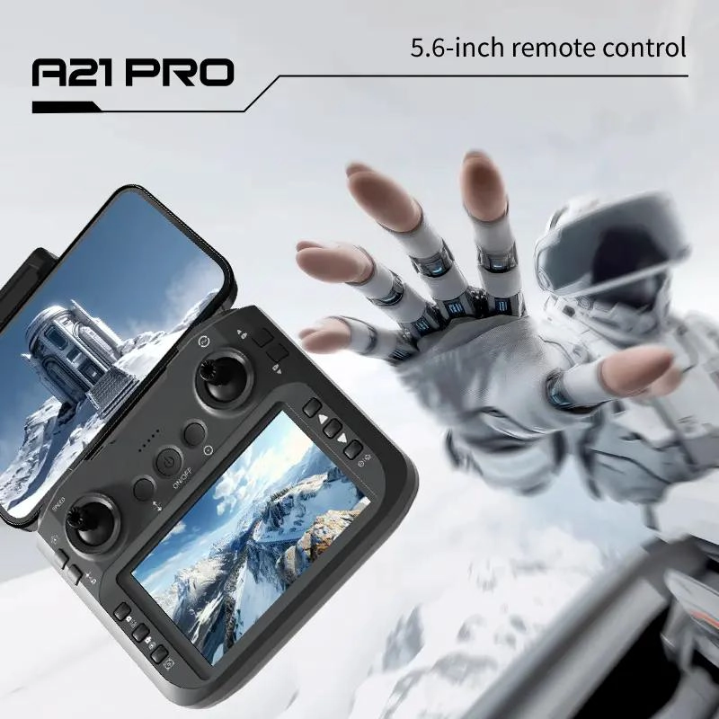 DRONE CON CAMARA Y CONTROL POR PANTALLA, 3 BATERIAS - 4
