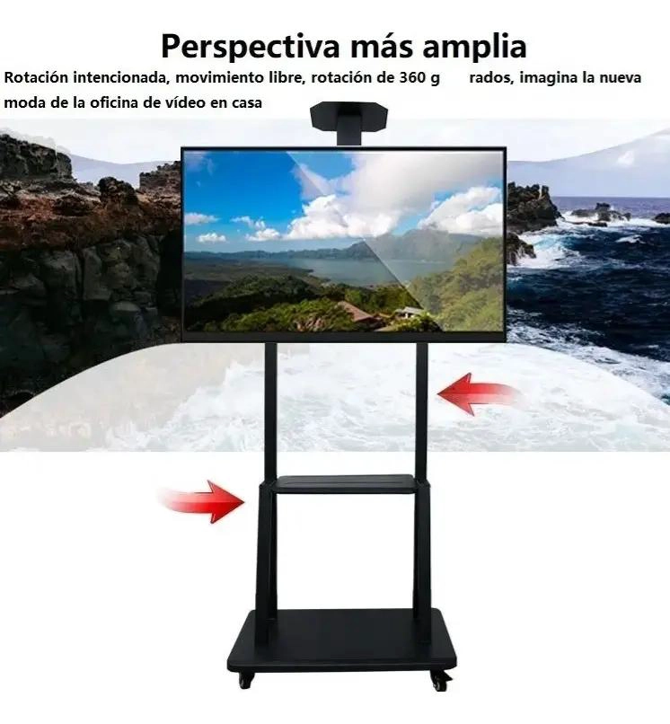 CARRO SOPORTE TIPO H PARA TV 32-75 PULGADAS - 2