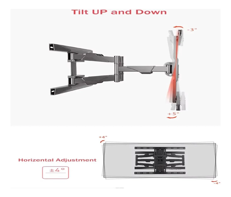 SOPORTE DE TV CON BRAZO GIRATORIO PARA PANTALLAS 45-75' - 2