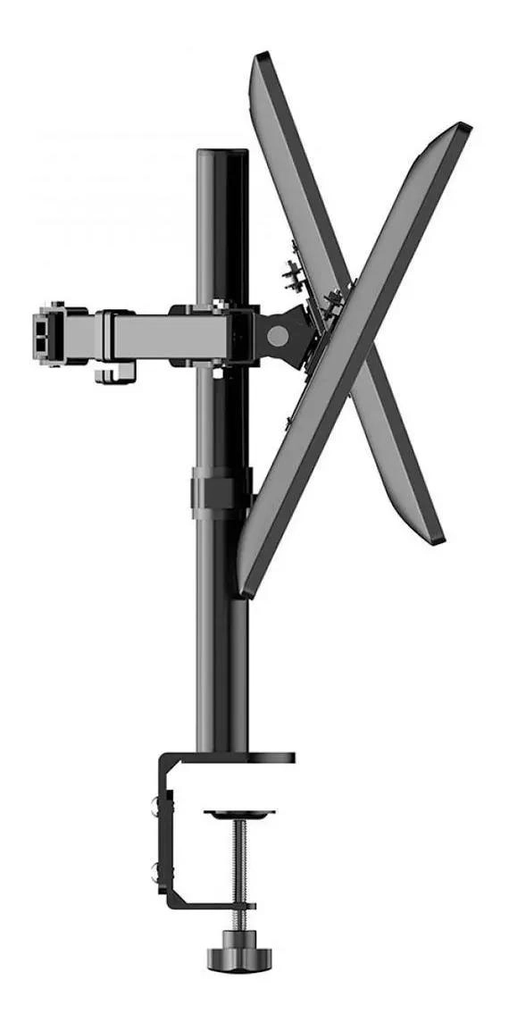 SOPORTE ARTICULADO PARA DOS MONITORES COLOR NEGRO - 3