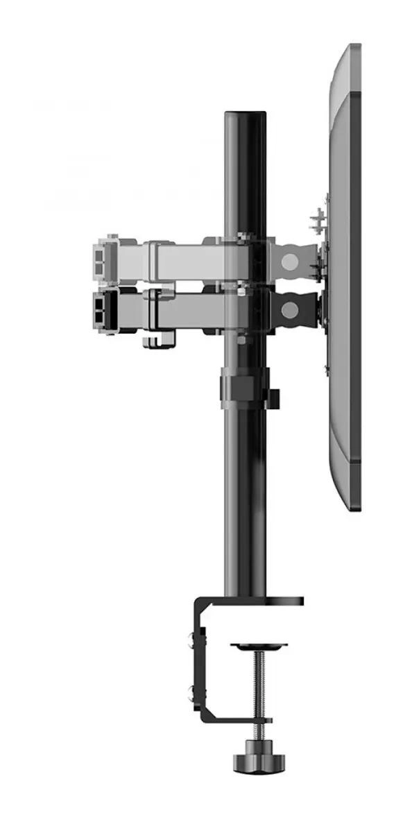 SOPORTE ARTICULADO PARA DOS MONITORES COLOR NEGRO - 5