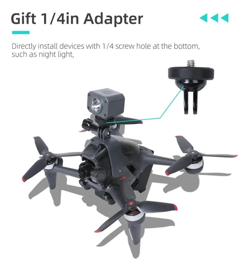 SOPORTE PARA CAMARA DE ACCION EN DRONE FPV - 3