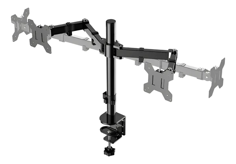 SOPORTE DE MESA ARTICULADO PARA 2 MONITORES 13 A 32 PULG - 2