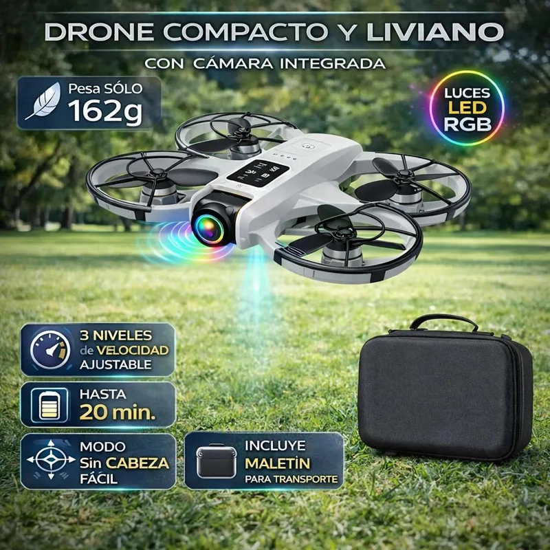 DRONE CON MOTORES BRUSHLESS Y CAMARA INTEGRADA - 3