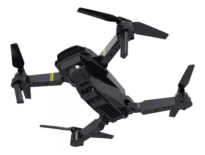 DRONE MINIDRONE NEGRO CON CAMARA 4K Y WIFI - 2