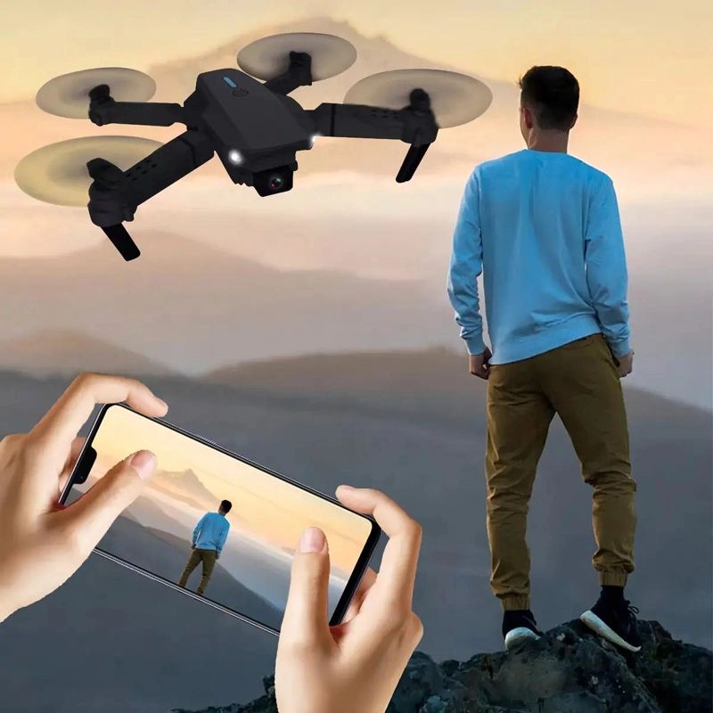 DRON FPV CON CAMARA 4K Y WIFI PROFESIONAL CON 2 BATERIAS - 5