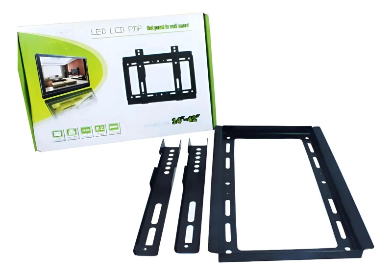 SOPORTE FIJO PARA TV DE 14 A 42 PULGADAS VESA NEGRO - 4