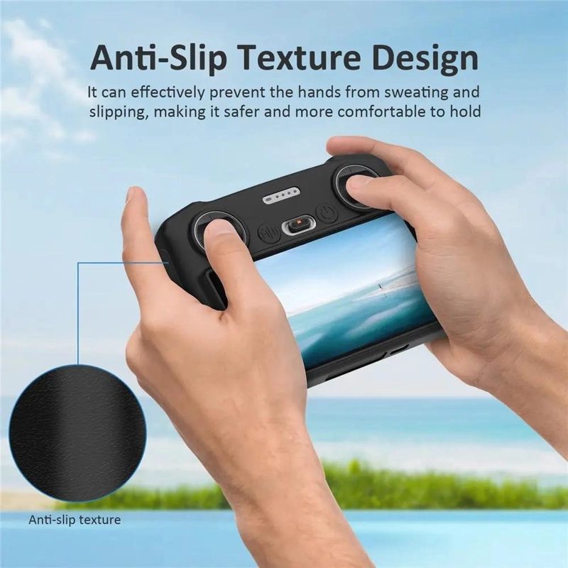 CARCASA PROTECTORA DE SILICONA PARA CONTROL REMOTO DJI RC - 3