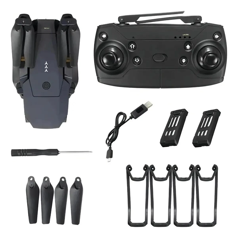 DRONE CON CAMARA DUAL 4K Y CONECTIVIDAD WIFI 2.4GHZ - 3
