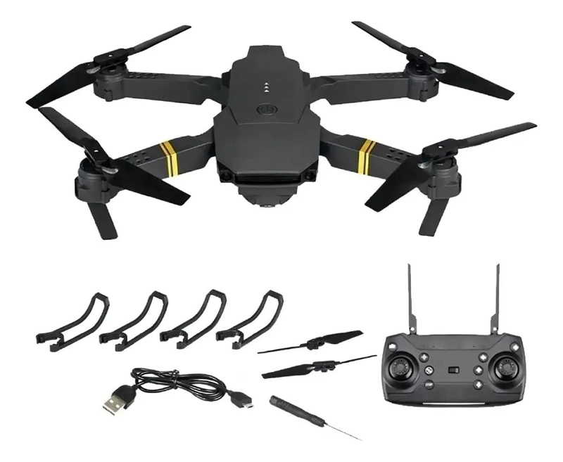 DRONE CON CAMARA DUAL 4K Y CONECTIVIDAD WIFI 2.4GHZ - 4