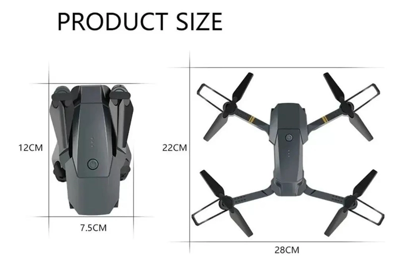 SET COMPLETO DE DRON CON 4 CAMARAS 998PRO - 3