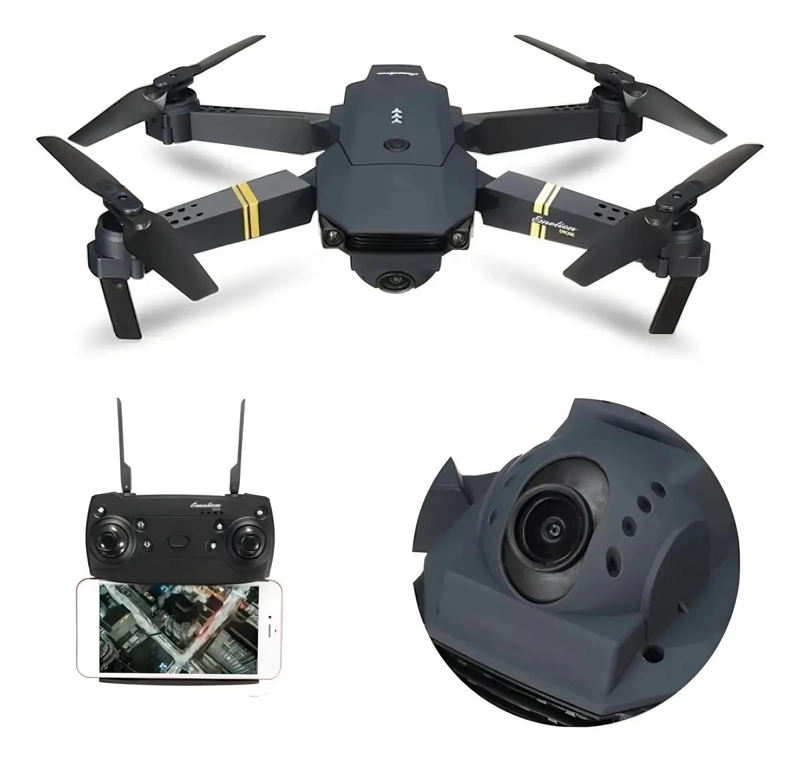 DRONE AE REO PLEGABLE 998 PRO CON CAMARA HD Y WI-FI - 4