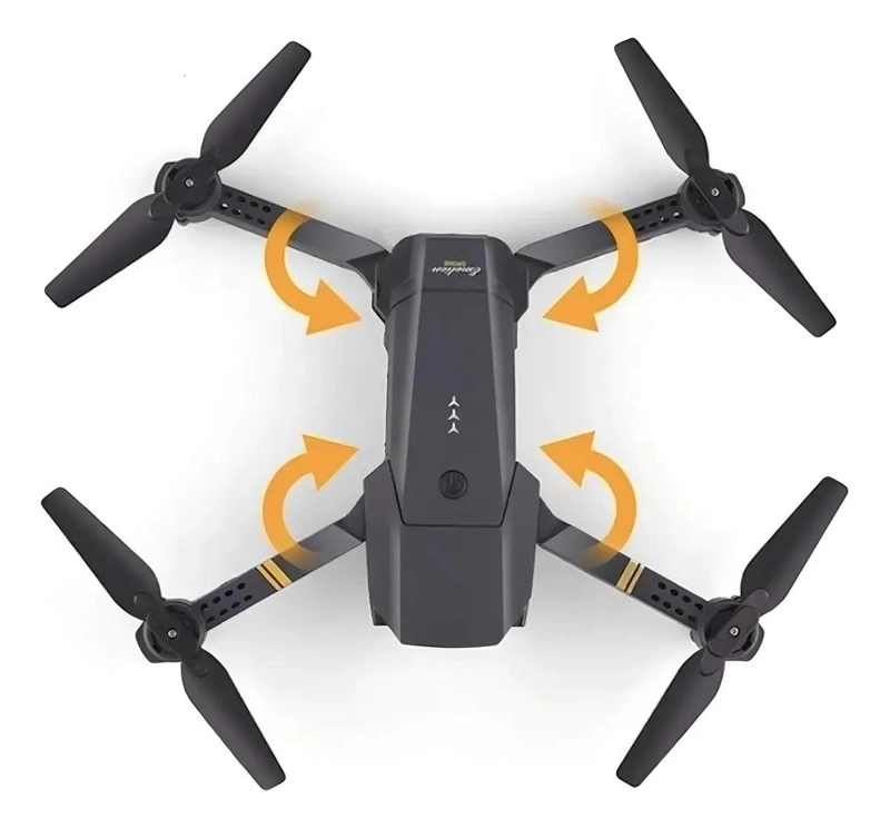 DRONE AE REO PLEGABLE 998 PRO CON CAMARA HD Y WI-FI - 5