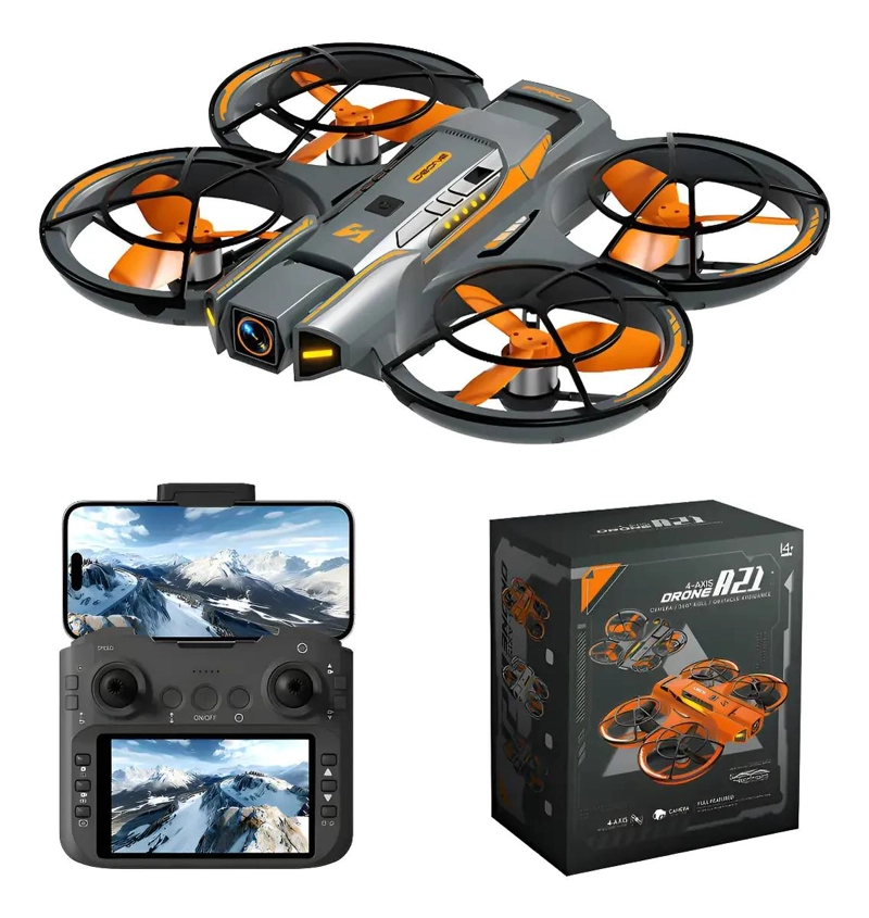 DRONE CON CONTROL DE PANTALLA Y CAMARA ANTI-OBSTACULOS - 1