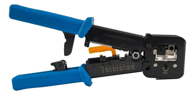 CRIMPEADORA PROFESIONAL RJ45 PASS THRU EZ - 1