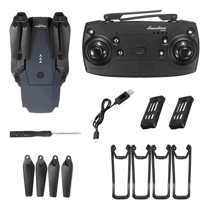 MINI DRON PLEGABLE CON CAMARA FULL HD Y WI-FI - 5