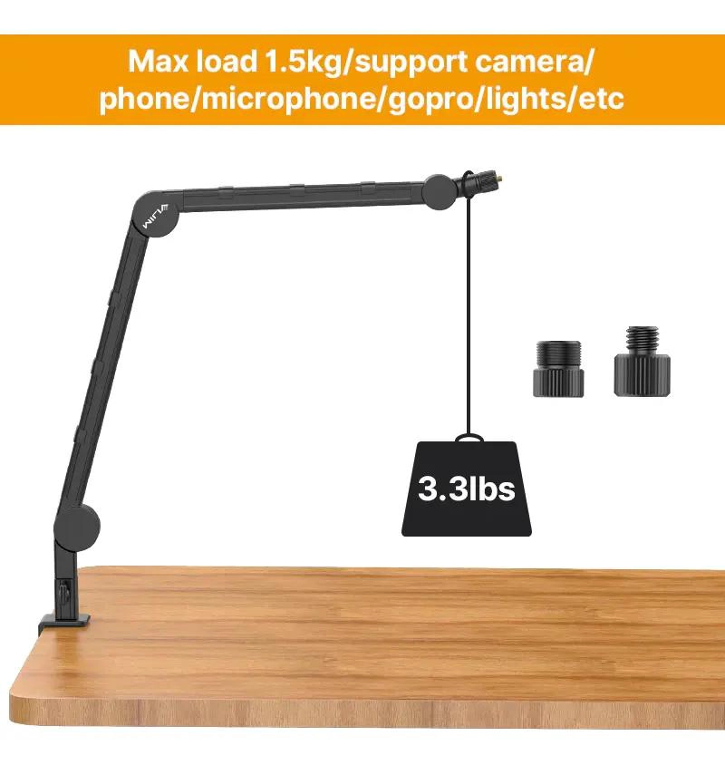 BRAZO MULTIFUNCIONAL AJUSTABLE PARA CAMARAS Y ACCESORIOS - 2