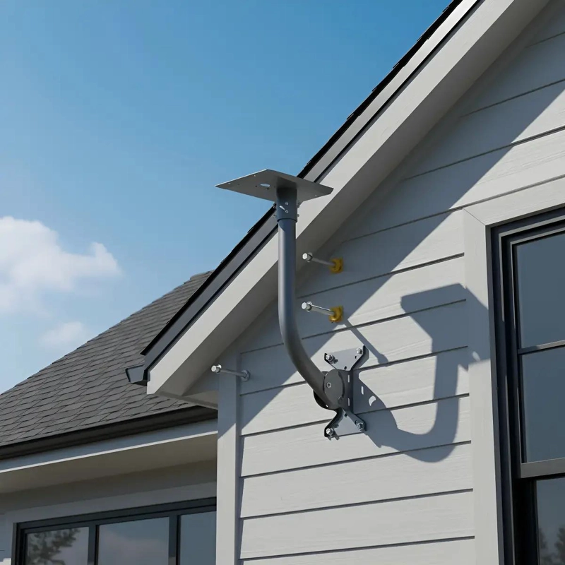 SOPORTE PARA MASTIL DE ANTENA STARLINK V4 CON KIT DE FIJ - 3
