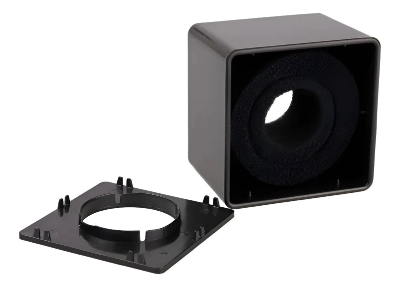 CUBO PORTA LOGO ACRILICO PARA MICROFONO DE MANO - 4